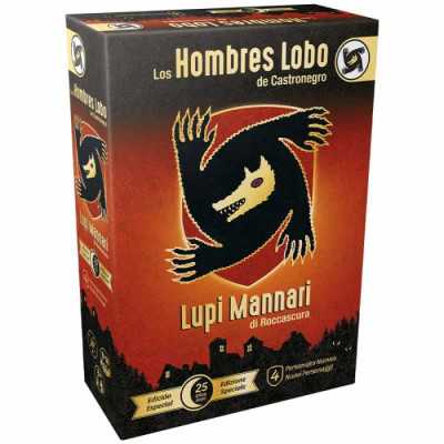 LUPI MANNARI DI ROCCASCURA edizione speciale limitata GIOCO DA TAVOLO asmodee IN ITALIANO età 8+