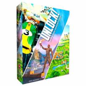 NEW GAME ADVENTURES gioco da tavolo UNLOCK! asmodee IN ITALIANO età 10+