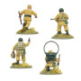 ITALIAN PARACADUTISTI HQ set di miniature BOLT ACTION warlord games IN RESINA età 14+