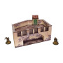 ITALY TERRACE elemento scenico WW2 micro art studio DIPINTO prepainted