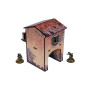 ITALY GATE BALCONY elemento scenico WW2 micro art studio DIPINTO prepainted