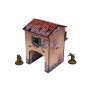 ITALY GATE BALCONY elemento scenico WW2 micro art studio DIPINTO prepainted