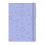 AGENDA 2027 legami COSMIC LILAC settimanale MAXI da 12 mesi WEEK