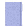 AGENDA 2027 legami COSMIC LILAC settimanale MAXI da 12 mesi WEEK