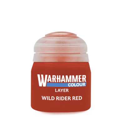 WILD RIDER RED colore LAYER WARHAMMER Games Workshop ROSSO 12 ml