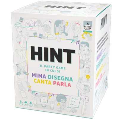 HINT GO gioco da tavolo PARTY GAME asmodee IN ITALIANO età 15+