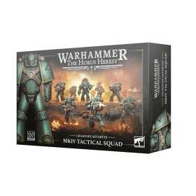 MKIV TACTICAL SQUAD set di miniature LEGIONES ASTARTES warhammer THE HORUS HERESY età 12+