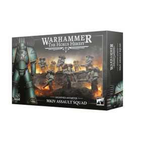 MKIV ASSAULT SQUAD set di miniature LEGIONES ASTARTES warhammer THE HORUS HERESY età 12+