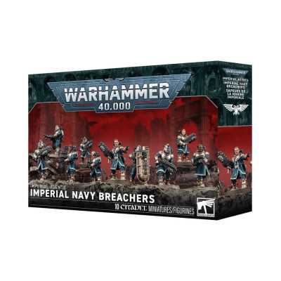 IMPERIAL NAVY BREACHERS set di miniature IMPERIAL AGENTS games workshop WARHAMMER 40K età 12+