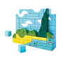 VAN GOGH BUILDING BLOCK SET the met HAPE in legno E0536 gioco EQUILIBRIO età 2+