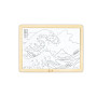 HOKUSAI GREAT WAVE PUZZLE incastri IN LEGNO the met HAPE gioco E1471 età 4+