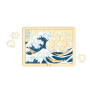 HOKUSAI GREAT WAVE PUZZLE incastri IN LEGNO the met HAPE gioco E1471 età 4+