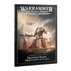 PROSPERO BURNS the judgement of valdor JOURNAL TACTICA manuale WARHAMMER the horus heresy IN INGLESE età 12+