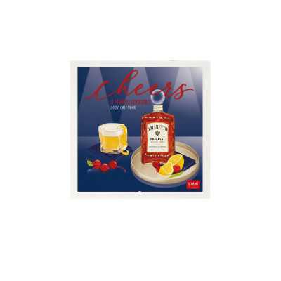 CALENDARIO 2027 da parete CHEERS quadrato LEGAMI cm18x18