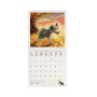 CALENDARIO 2027 da parete ALICE IN WONDERLAND quadrato LEGAMI cm18x18