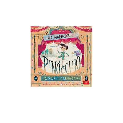 CALENDARIO 2027 da parete PINOCCHIO quadrato LEGAMI cm18x18