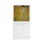 CALENDARIO 2027 da parete GUSTAV KLIMT quadrato LEGAMI cm18x18