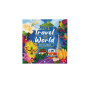 CALENDARIO 2027 da parete LET'S TRAVEL THE WORLD quadrato LEGAMI cm18x18