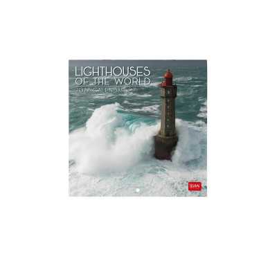 CALENDARIO 2027 da parete LIGHTHOUSES quadrato LEGAMI cm18x18