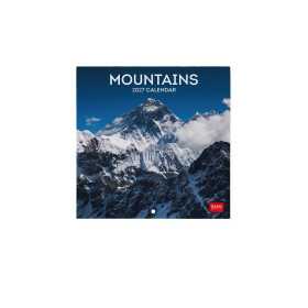 CALENDARIO 2027 da parete MOUNTAINS quadrato LEGAMI cm18x18