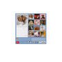 CALENDARIO 2027 da parete PUPPIES quadrato LEGAMI cm18x18
