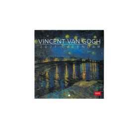 CALENDARIO 2027 da parete VINCENT VAN GOGH quadrato LEGAMI cm18x18