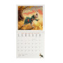 CALENDARIO 2027 da parete ALICE IN WONDERLAND quadrato LEGAMI cm30x30