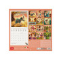 CALENDARIO 2027 da parete ALICE IN WONDERLAND quadrato LEGAMI cm30x30