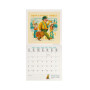 CALENDARIO 2027 da parete BOOK LOVERS quadrato LEGAMI cm30x30