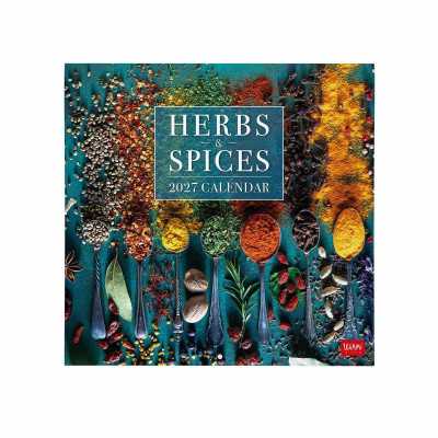 CALENDARIO 2027 da parete HERBS & SPICES quadrato LEGAMI cm30x30