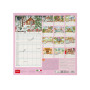 CALENDARIO 2027 da parete HOME SWEET HOME quadrato LEGAMI cm30x30