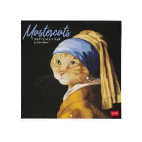 CALENDARIO 2027 da parete MASTERCATS quadrato LEGAMI cm30x30