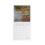 CALENDARIO 2027 da parete CLAUDE MONET quadrato LEGAMI cm30x30