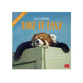 CALENDARIO 2027 da parete TAKE IT EASY quadrato LEGAMI cm30x30