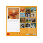 CALENDARIO 2027 da parete TAKE IT EASY quadrato LEGAMI cm30x30