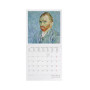 CALENDARIO 2027 da parete VINCENT VAN GOGH quadrato LEGAMI cm30x30