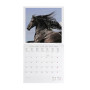 CALENDARIO 2027 da parete WILD HORSES quadrato LEGAMI cm30x30