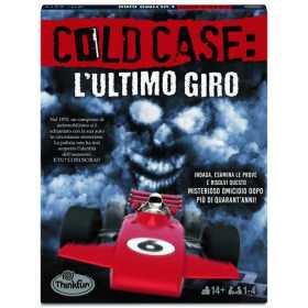 L'ULTIMO GIRO gioco da tavolo COLD CASE 6 investigativo IN ITALIANO think fun RISOLVI IL CASO età 14+