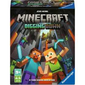 MINECRAFT DIGGING DEEP gioco da tavolo CON LE CARTE ravensburger IN ITALIANO età 9+