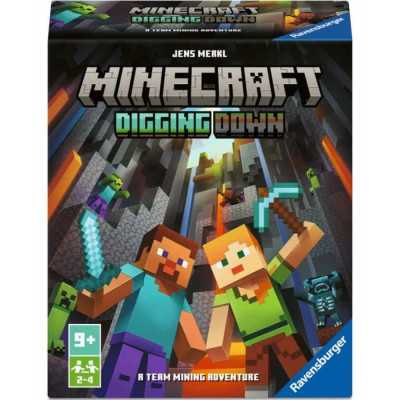 MINECRAFT DIGGING DEEP gioco da tavolo CON LE CARTE ravensburger IN ITALIANO età 9+