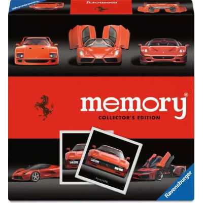 MEMORY collector's edition FERRARI ravensburger CLASSICO gioco di memoria SCUDERIE età 6+