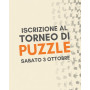 ISCRIZIONE AL TORNEO DI PUZZLE - sabato 3 ottobre 2026 a Montecavolo - RE