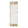 CALENDARIO 2027 da parete MY SECRET GARDEN legami VERTICALE cm16x49