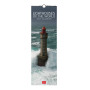 CALENDARIO 2027 da parete LIGHTHOUSES OF THE WORLD legami VERTICALE cm16x49