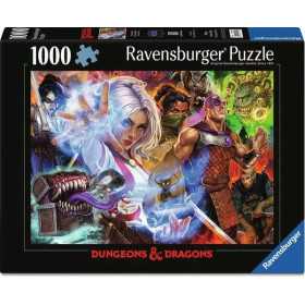 PUZZLE 1000 PEZZI ravensburger QUEST ACCEPTED originale DUNGEONS & DRAGONS softclick