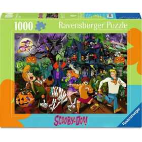 PUZZLE 1000 PEZZI ravensburger HAPPY HALLOWEEN originale SCOOBY DOO softclick