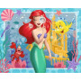 PUZZLE 48 PEZZI ravensburger ARIEL originale DISNEY PRINCESS età 4+