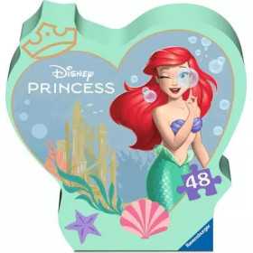 PUZZLE 48 PEZZI ravensburger ARIEL originale DISNEY PRINCESS età 4+