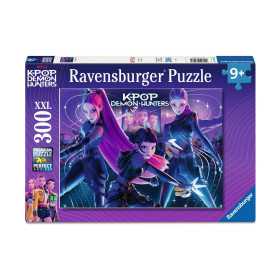 PUZZLE 300 PEZZI XXL ravensburger K POP DEMON HUNTERS originale RUMI MIRA E ZOEY età 9+