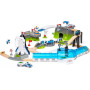 SPACE DELUXE TRAIN SET ferrovia MISSIONE SPAZIALE trenino BRIO world CON RAZZO età 3+